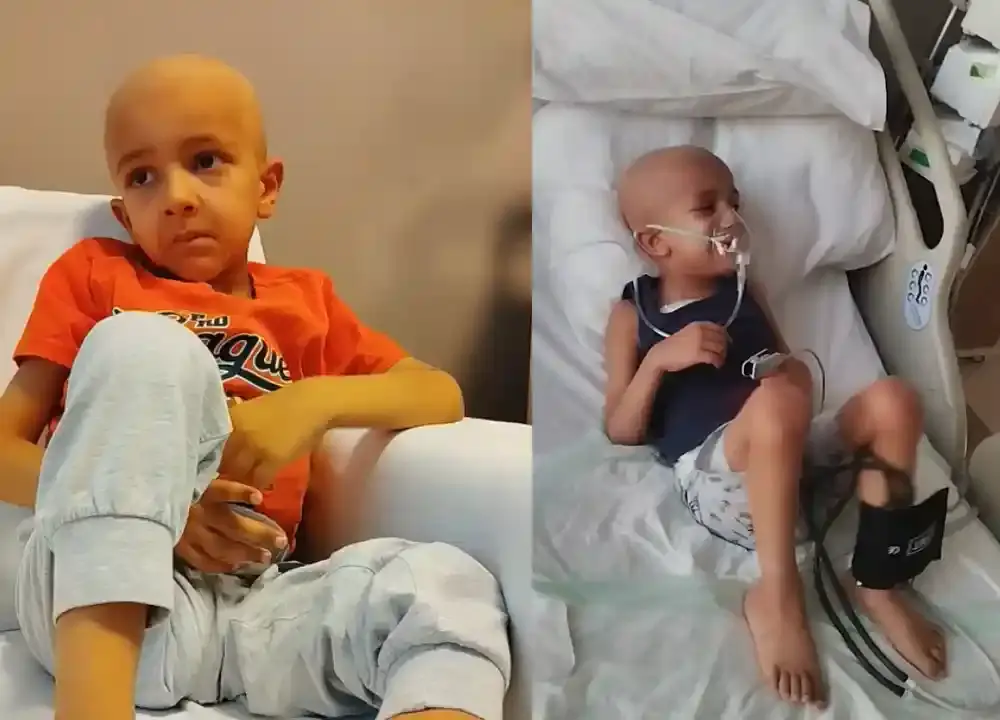 Crianças recebendo ajuda